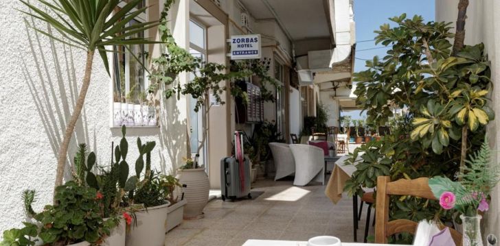 Atostogos Graikija – apsistokite viešbutyje ZORBAS