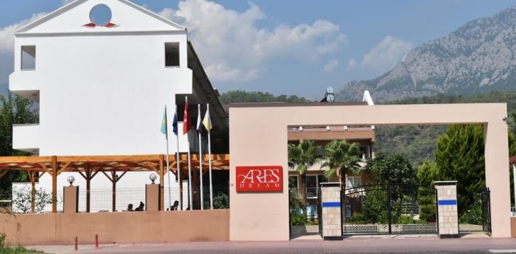 Planuoji kelionę į Turkija? apsistokite 4 viešbutyje ARES DREAM HOTEL.