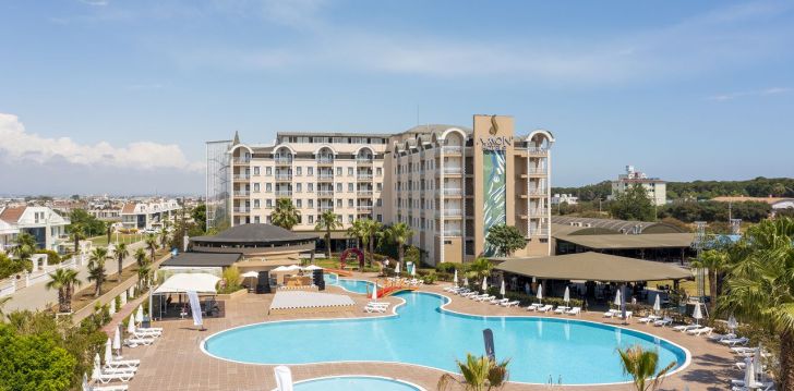 apsistokite AMON HOTELS BELEK (Adults Only 16+) viešbutyje už gerą kainą. 