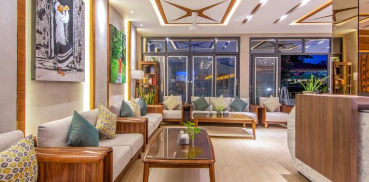 Atostogos Maldyvai – apsistokite viešbutyje TRITON PRESTIGE SEAVIEW & SPA