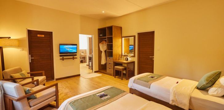 KUREDU ISLAND RESORT - klientų vertinamas, kaip geras kainos ir kokybės santykis. 