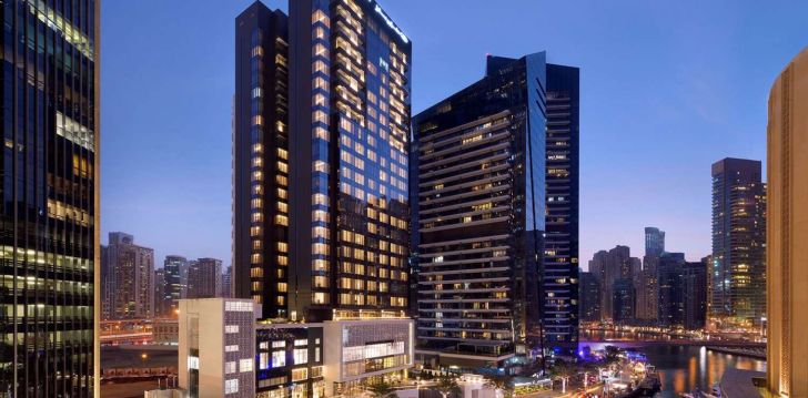 apsistokite CROWNE PLAZA DUBAI MARINA viešbutyje už gerą kainą. 
