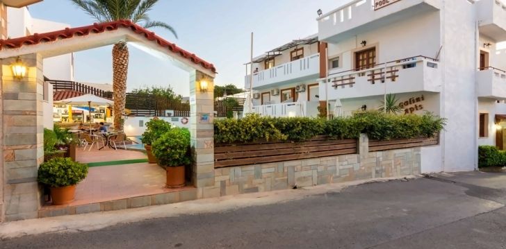 atostogos Graikija – apsistokite viešbutyje GALINI APARTMENTS