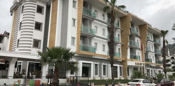 Tavęs laukia poilsis Turkija įsikūrusiame SERAY HOTEL MARMARIS