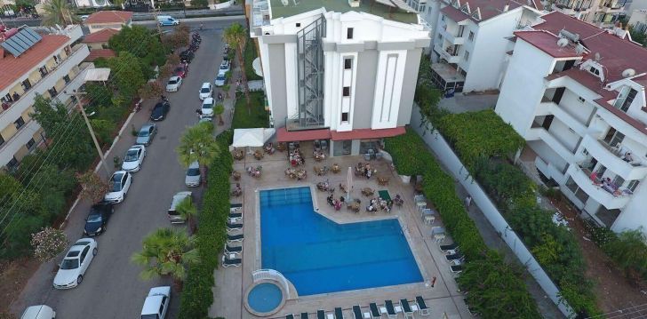 Patogus viešbutis jūsų kelionei – 3* SERAY HOTEL MARMARIS