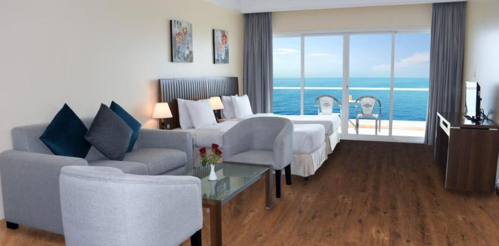atostogos JAE – apsistokite viešbutyje RAMADA BEACH HOTEL AJMAN