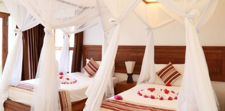 Atostogos Tanzanija – apsistokite viešbutyje ZANZIBAR BAHARI VILLAS