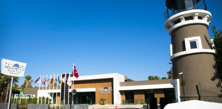 planuoji kelionę į Turkija? apsistokite 5 viešbutyje SAILOR'S BEACH CLUB. 
