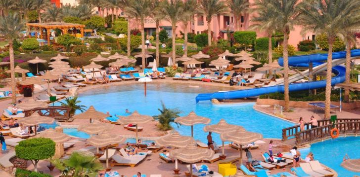 nepraleisk progos pailsėti už gerą kainą - viešbutyje REHANA SHARM RESORT AQUA PARK & SPA
