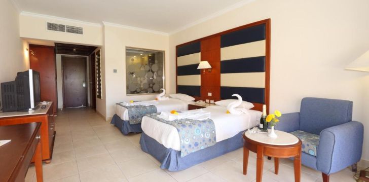 tavęs laukia poilsis Egiptas įsikūrusiame REHANA SHARM RESORT AQUA PARK & SPA