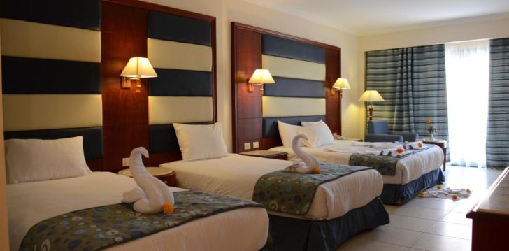 tavęs laukia poilsis Egiptas įsikūrusiame REHANA SHARM RESORT AQUA PARK & SPA