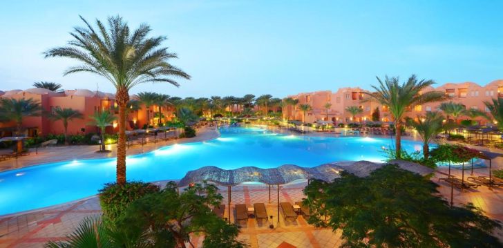 atostogos Egiptas – apsistokite viešbutyje JAZ MAKADI OASIS RESORT