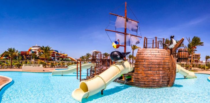 tavęs laukia poilsis Egiptas įsikūrusiame JAZ MAKADI OASIS RESORT