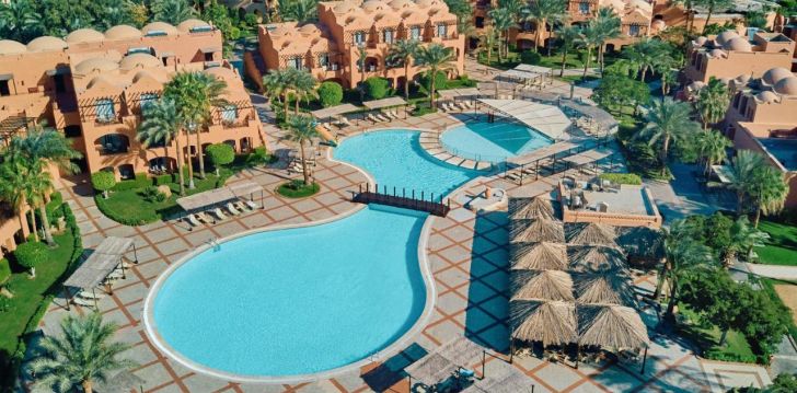 jaukus viešbutis JAZ MAKADI OASIS RESORT, jūsų atostogoms