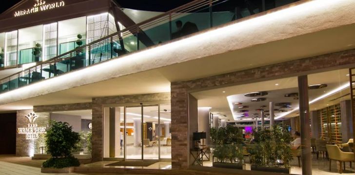 geras kainos ir kokybės santykis atostogoms - viešbutis MIRAGE WORLD