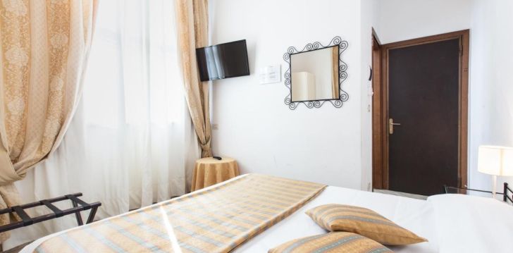HOTEL AGLI ARTISTI - klientų vertinamas, kaip geras kainos ir kokybės santykis.