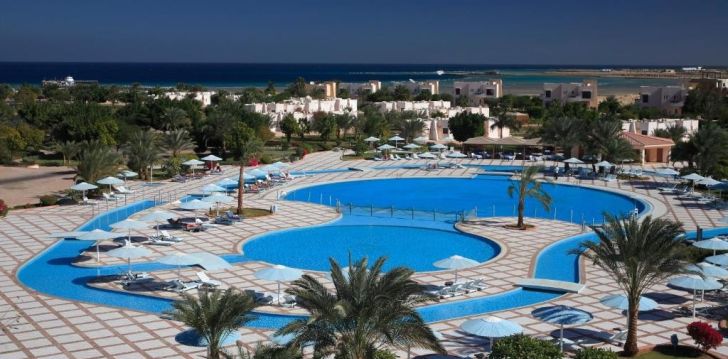 atostogos Egiptas – apsistokite viešbutyje PHARAOH AZUR RESORT