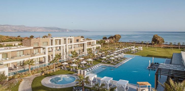 tavęs laukia poilsis Graikija įsikūrusiame MYRION BEACH RESORT & SPA (Adults Only 16+)