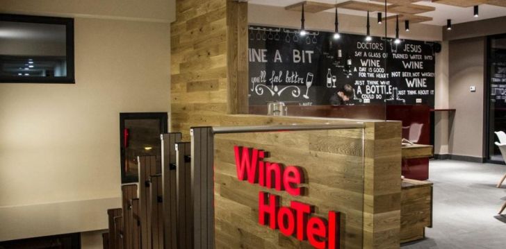apsistokite WINE HOTEL viešbutyje už gerą kainą. 