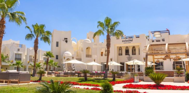 Apsistokite SWISSOTEL SHARM EL SHEIKH MANAGED BY RIXOS viešbutyje už gerą kainą. 