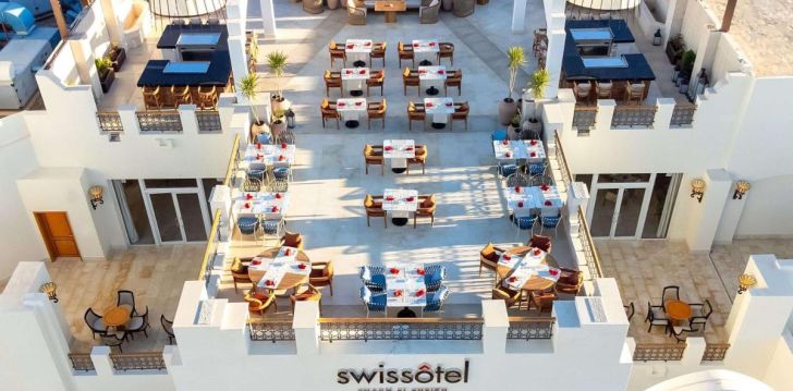 planuoji kelionę į Egiptas? apsistokite 5 viešbutyje SWISSOTEL SHARM EL SHEIKH MANAGED BY RIXOS. 