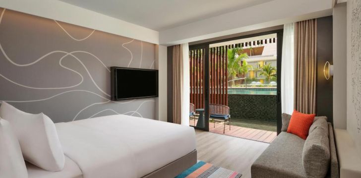 geras kainos ir kokybės santykis atostogoms - viešbutis ALOFT BALI KUTA AT BEACHWALK