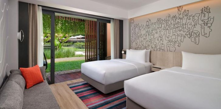 nepraleisk progos pailsėti už gerą kainą - viešbutyje ALOFT BALI KUTA AT BEACHWALK