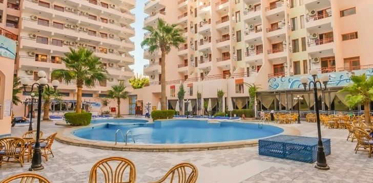 EMPIRE HOTEL HURGHADA - klientų vertinamas, kaip geras kainos ir kokybės santykis. 
