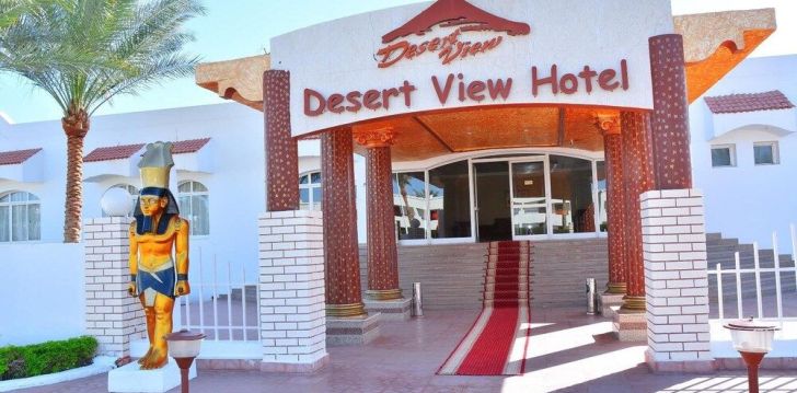 atostogos Egiptas – apsistokite viešbutyje DESERT VIEW SHARM