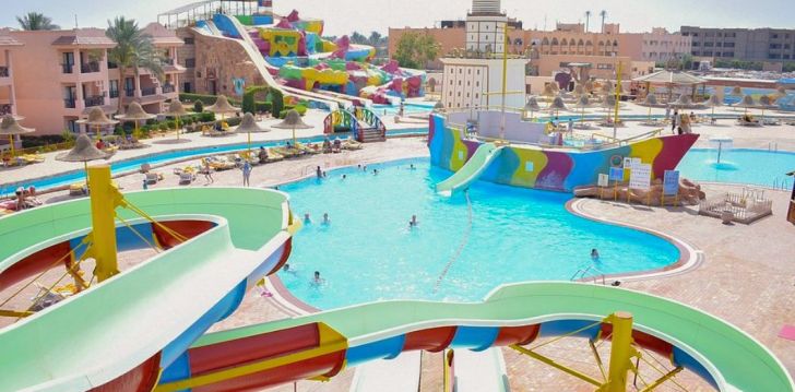 tavęs laukia poilsis Egiptas įsikūrusiame PARROTEL AQUA PARK RESORT
