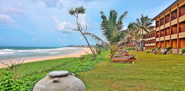 viešbutis 2 dienų pažintinė programa + poilsis 4* LONG BEACH RESORT įsikūręs Šri Lanka.