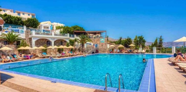 geras kainos ir kokybės santykis atostogoms - viešbutis ELOUNDA WATER PARK RESIDENCE