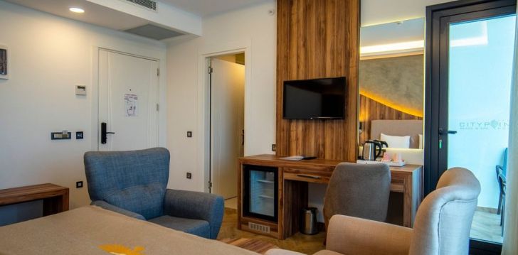 Atostogos Turkija – apsistokite viešbutyje CITY POINT HOTEL & SPA