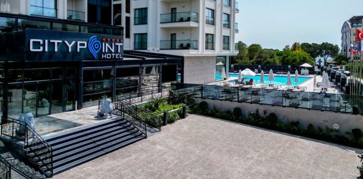 Viešbutis CITY POINT HOTEL & SPA įsikūręs Turkija.