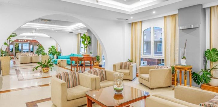 patogus viešbutis jūsų kelionei – 4* GLAROS BEACH HOTEL