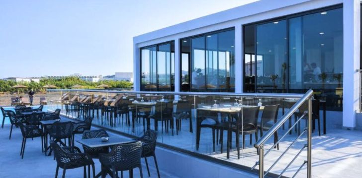 Planuoji kelionę į Graikija? apsistokite 5 viešbutyje KING EVELTHON BEACH HOTEL & RESORT. 