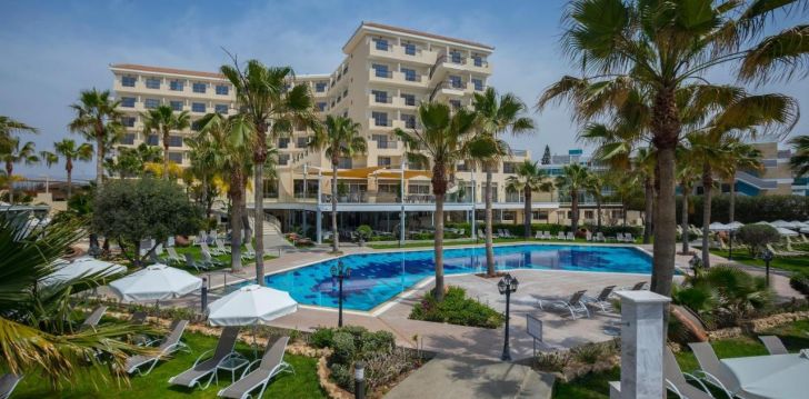 Atostogos Kipras – apsistokite viešbutyje AQUAMARE BEACH & SPA