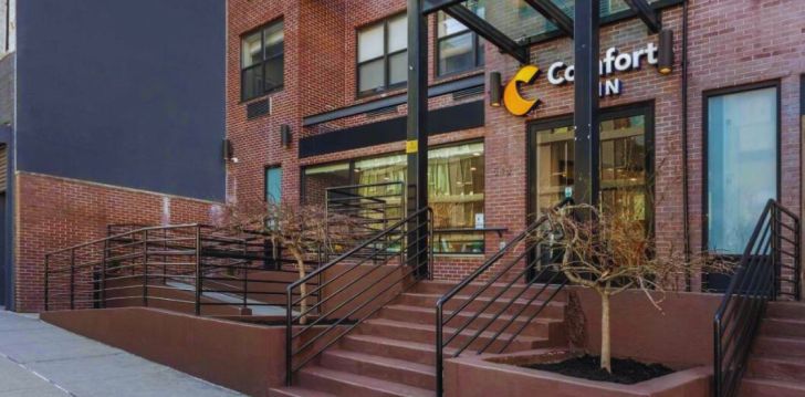 tavęs laukia poilsis JAV įsikūrusiame COMFORT INN MANHATTAN - MIDTOWN WEST