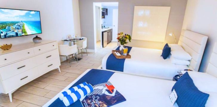 Apsistokite 3* WATERSIDE HOTEL & SUITES viešbutyje ir pajuskite Majamio paplūdimių dvelksmą!! 6