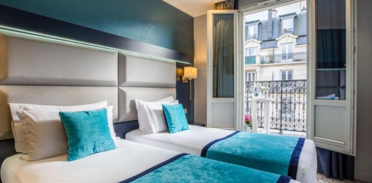 HOTEL PRINCE ALBERT MONTMARTRE - klientų vertinamas, kaip geras kainos ir kokybės santykis.