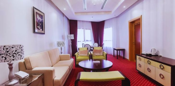 Atostogaukite saulėtoje Šardžoje, 4* RED CASTLE HOTEL SHARJAH viešbutyje! 7