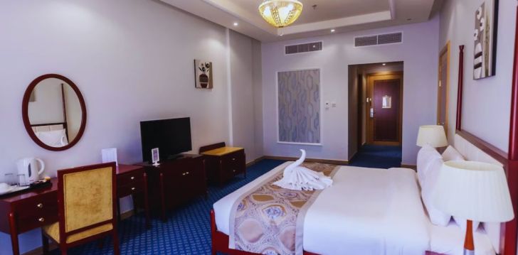 Nepraleisk progos pailsėti už gerą kainą - viešbutyje RED CASTLE HOTEL SHARJAH