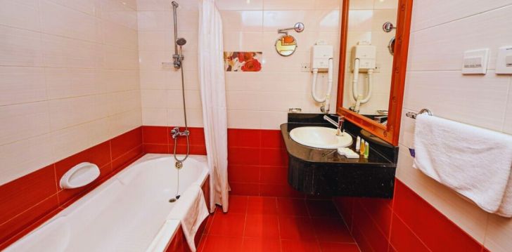 Tavęs laukia poilsis JAE įsikūrusiame RED CASTLE HOTEL SHARJAH