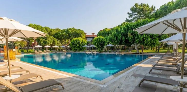 tavęs laukia poilsis Turkija įsikūrusiame GLORIA GOLF RESORT