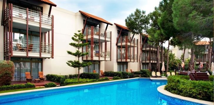 apgyvendinimas 5* GLORIA GOLF RESORT