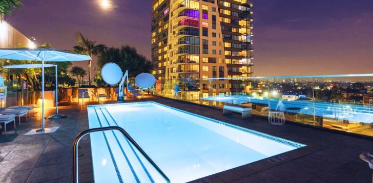 geras kainos ir kokybės santykis atostogoms - viešbutis THE GODFREY HOTEL HOLLYWOOD