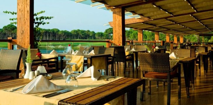 SUENO HOTELS GOLF BELEK - klientų vertinamas, kaip geras kainos ir kokybės santykis. 