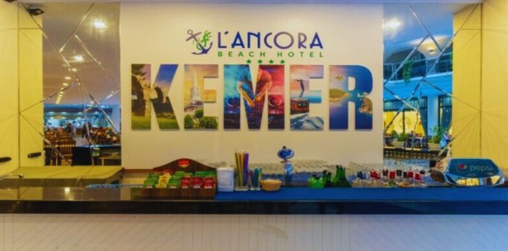 tavęs laukia poilsis Turkija įsikūrusiame L‘ANCORA BEACH