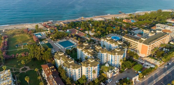 apgyvendinimas 5* THE GARDEN BEACH