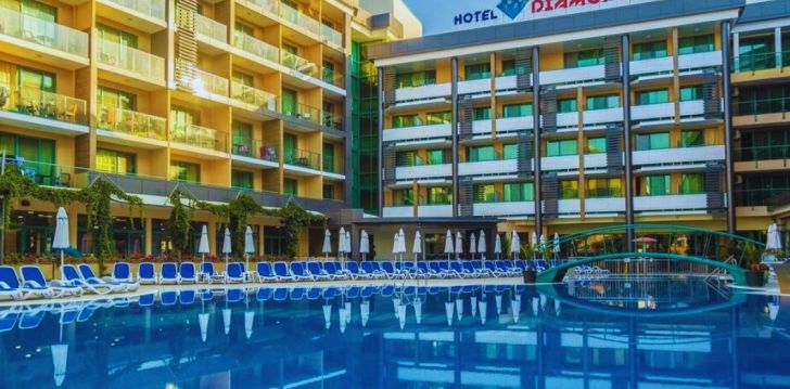 Tavęs laukia poilsis Bulgarija įsikūrusiame DIAMOND SUNNY BEACH